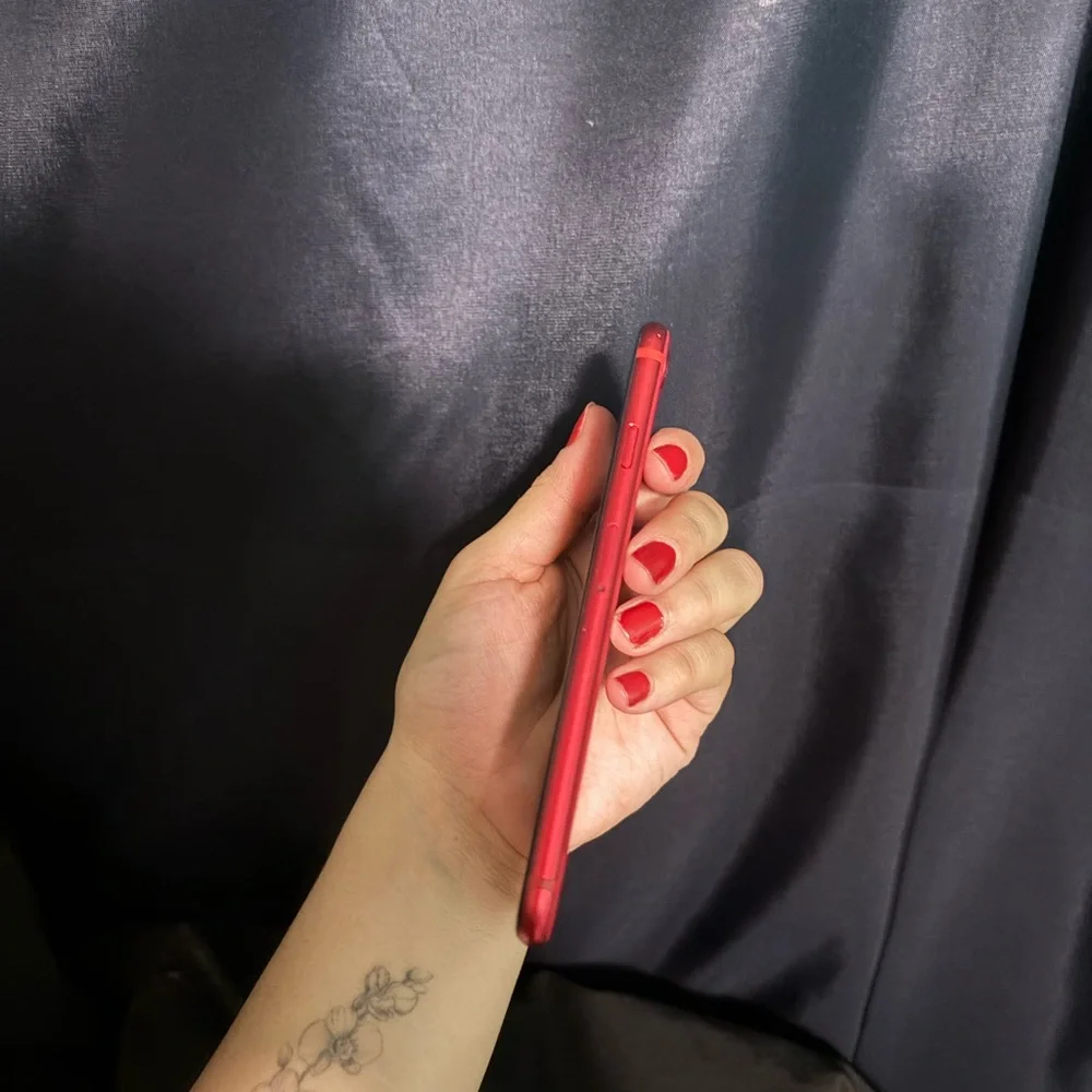 Red iPhone SE 3rd generation